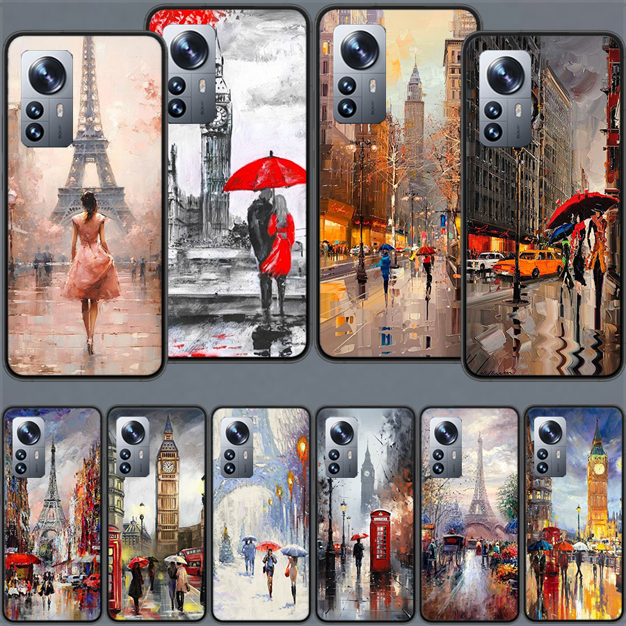 Phone Cases London - Cover per telefono con pittura a
