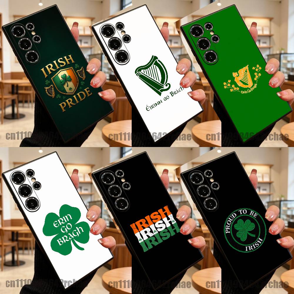 Phone Cases Ireland - Custodia per telefono con bandiera irlandese