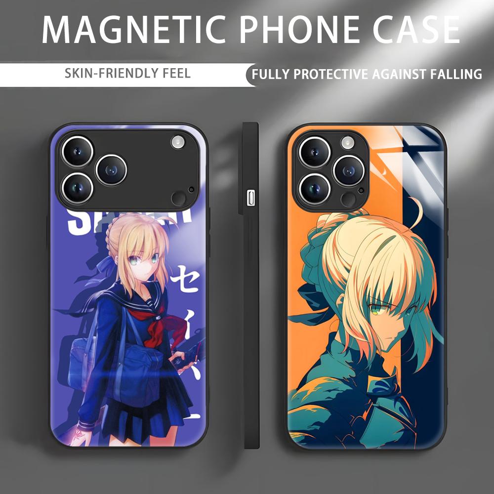 Phone Cases Xr Iphone - Custodia per telefono Anime Fate S-Saber